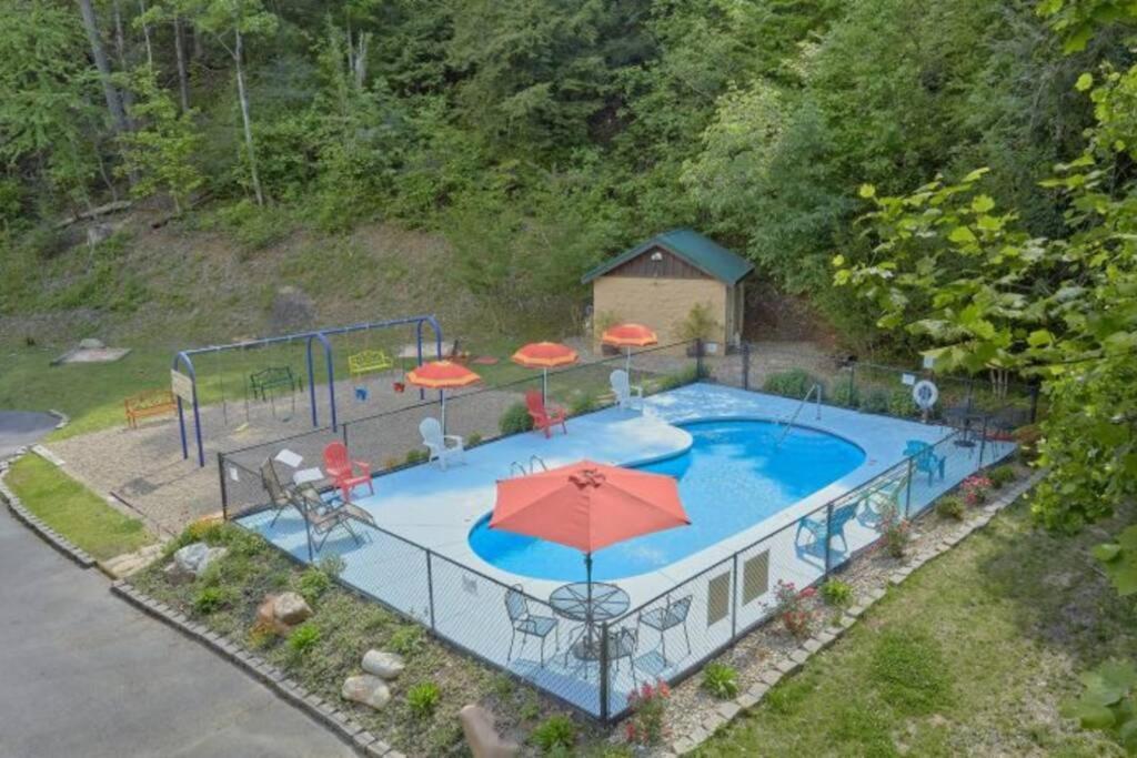 Mountain View 5 Bdrm Gatlinburg Cabin Near Downtown Arts Exterior foto