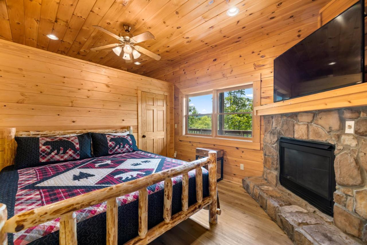 Mountain View 5 Bdrm Gatlinburg Cabin Near Downtown Arts Exterior foto
