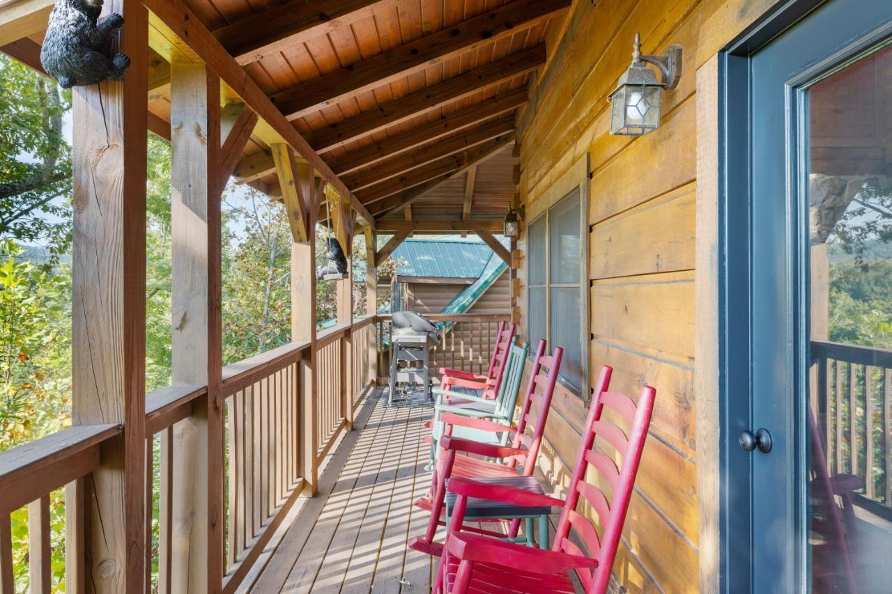 Mountain View 5 Bdrm Gatlinburg Cabin Near Downtown Arts Exterior foto